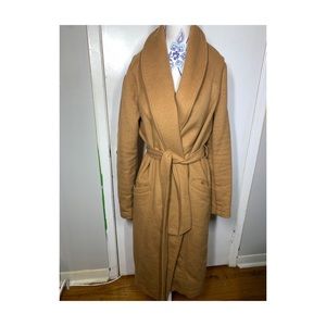 Dynamite- brown trench coat.